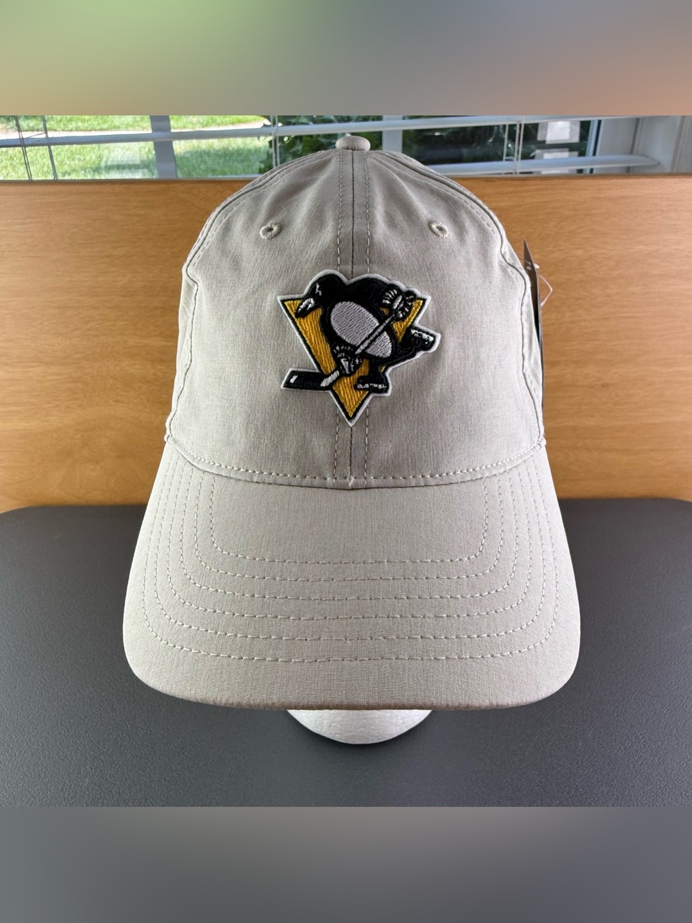 NEW Pittsburgh Penguins NHL Hockey $44.99 MSRP Adjustable Unstructured Hat Cap